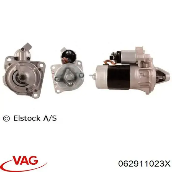 Стартер VAG 062911023X ціна, від 141.63 USD