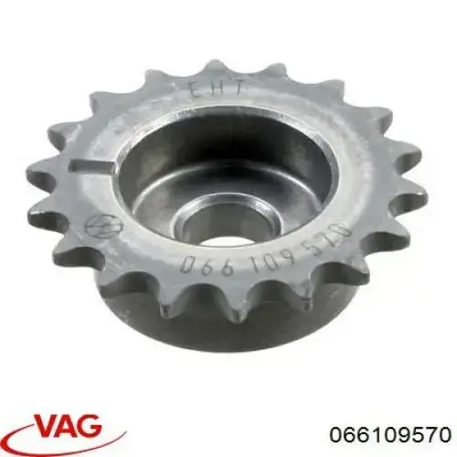 Зірочка приводу коленвала двигуна VAG 021109570A ціна, від 70.82 USD