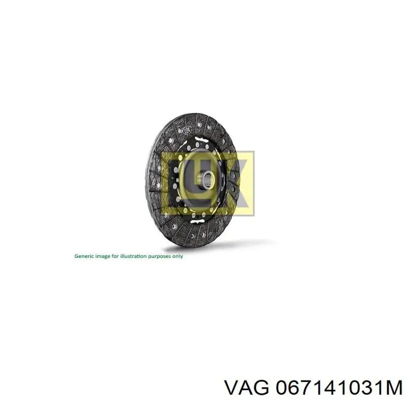 Купити 067141031M VAG Диск зчеплення