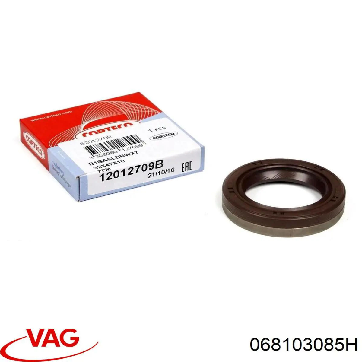 Сальник распредвала двигуна, передній VAG 068103085H ціна, від 2.78 USD