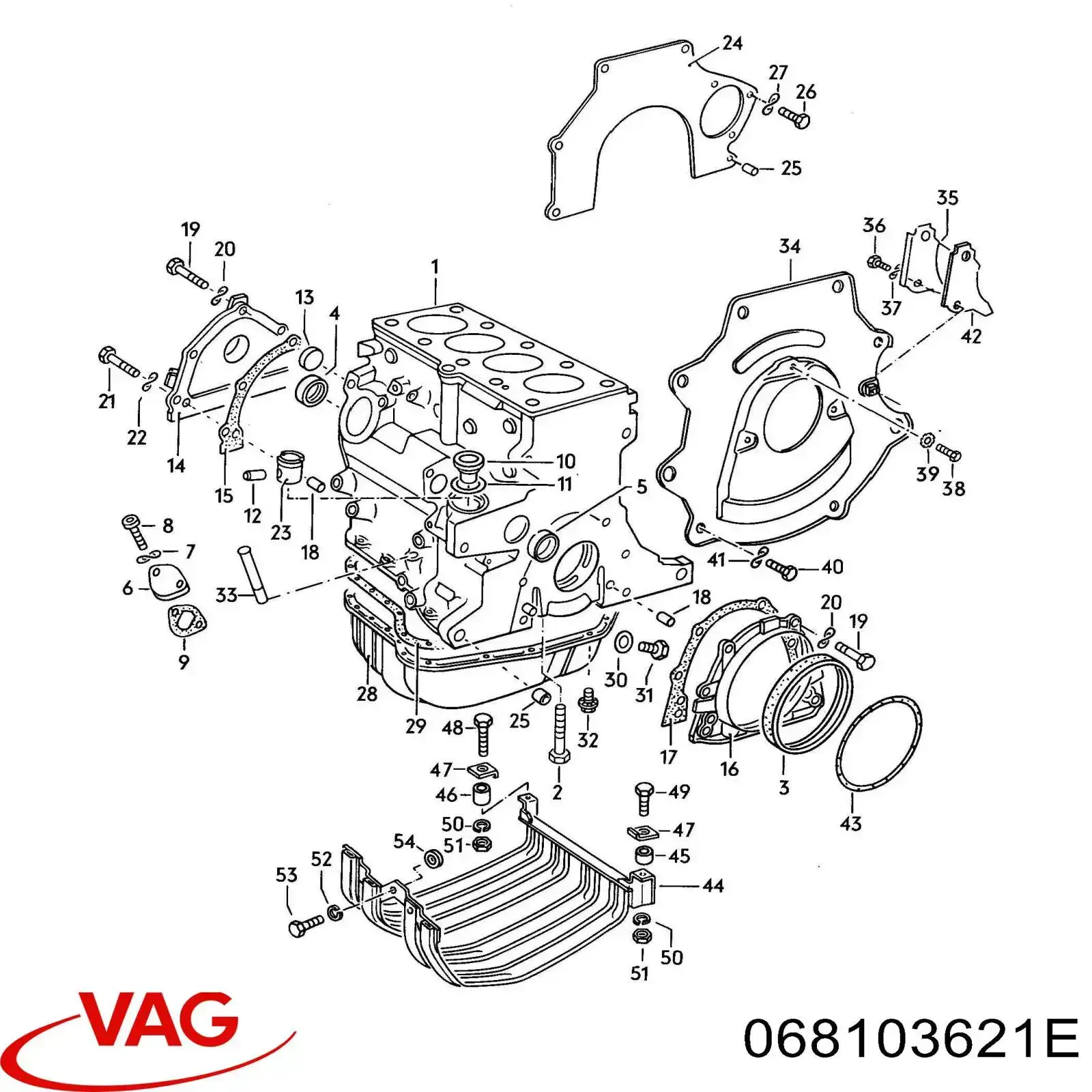  VAG 068103621E ціна, від 92.91 USD