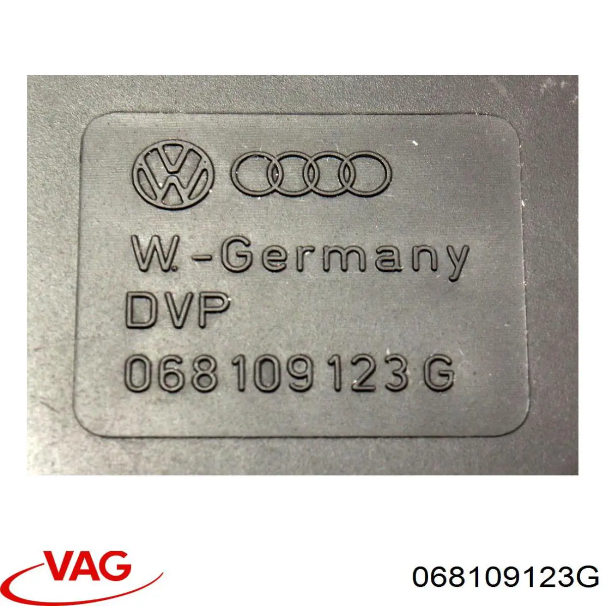 068109123G VAG Захист ременя ГРМ, верхній