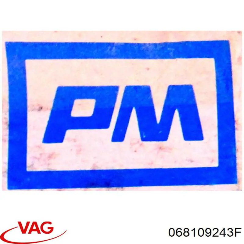 Ролик натягувача ременя ГРМ 068109243F VAG
