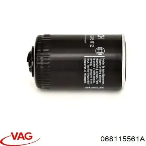 Купити 068115561A VAG Фільтр очищення масла відцентровий