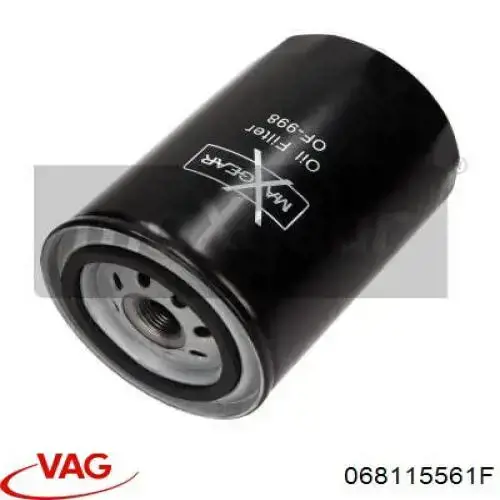 Купити 068115561F VAG Фільтр очищення масла відцентровий