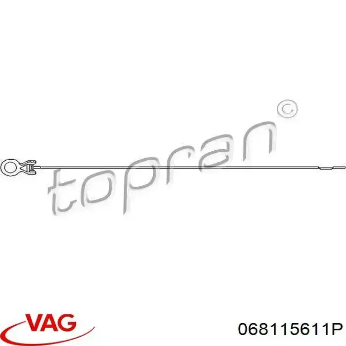 068115611P VAG щуп-індикатор рівня масла в двигуні