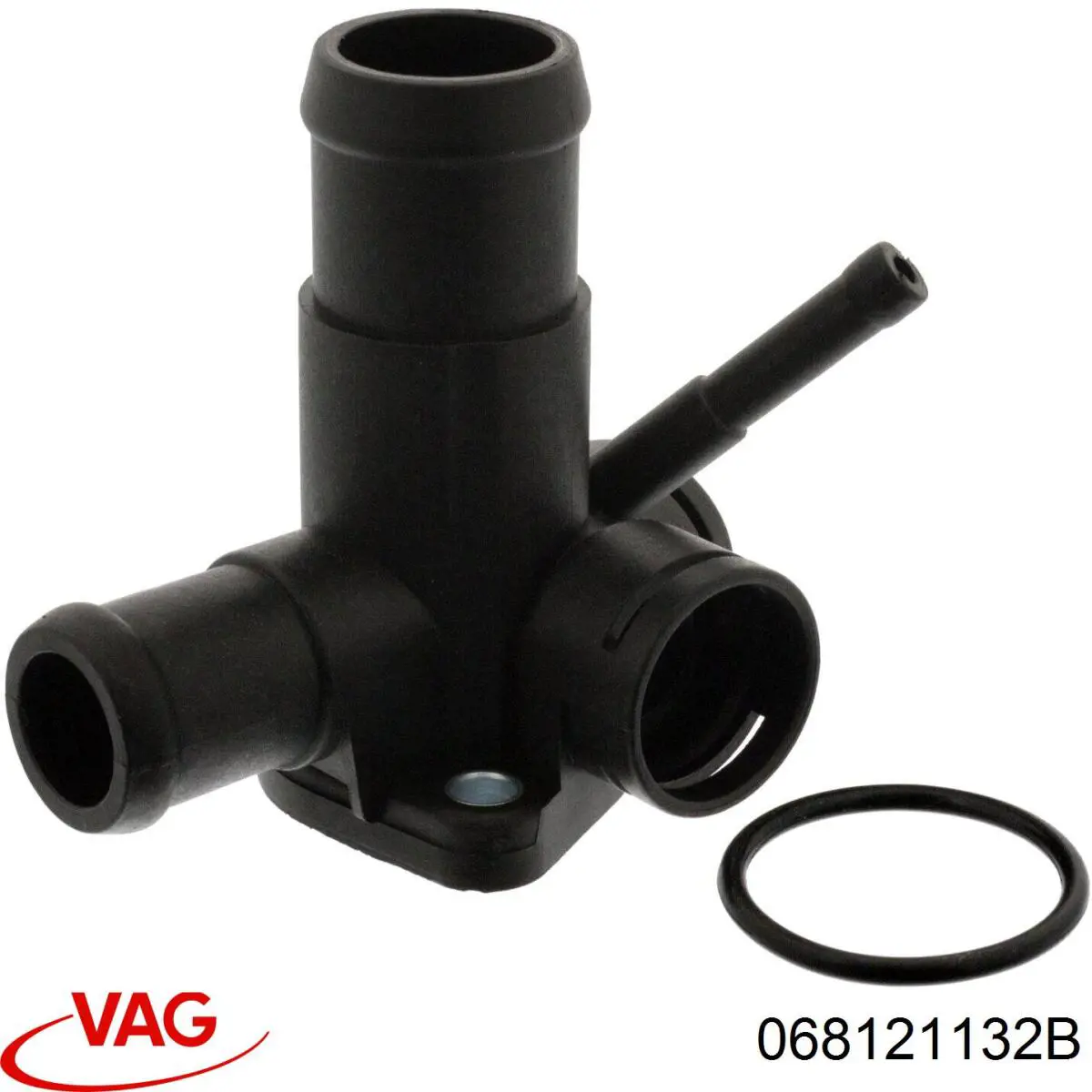 Фланець системи охолодження (трійник) VAG 068121132B ціна, від 2.60 USD
