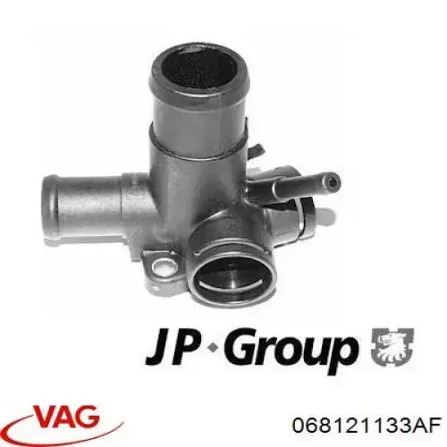 Фланець системи охолодження (трійник) VAG 068121133AF ціна, від 2.43 USD
