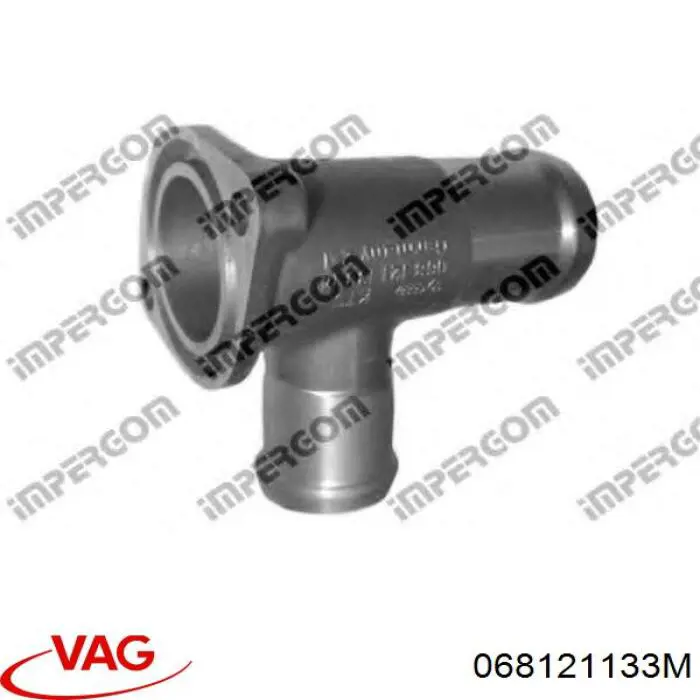 Фланець системи охолодження (трійник) VAG 068121133M ціна, від 6.14 USD