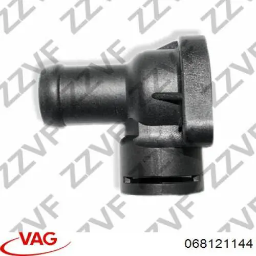 Купити 068121144 VAG Фланець системи охолодження (трійник)