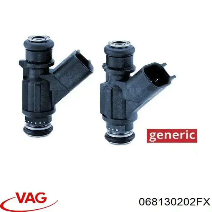 Форсунка паливна VAG 068130202FX ціна, від 19.00 USD