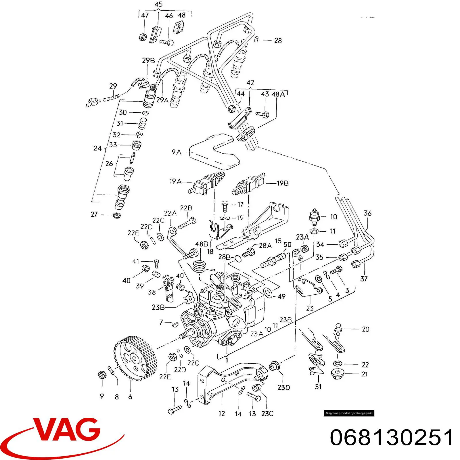  VAG 068130251 ціна, від 1.69 USD