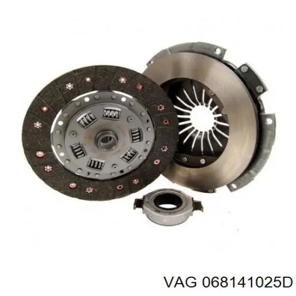 068141025D VAG Натискний диск зчеплення