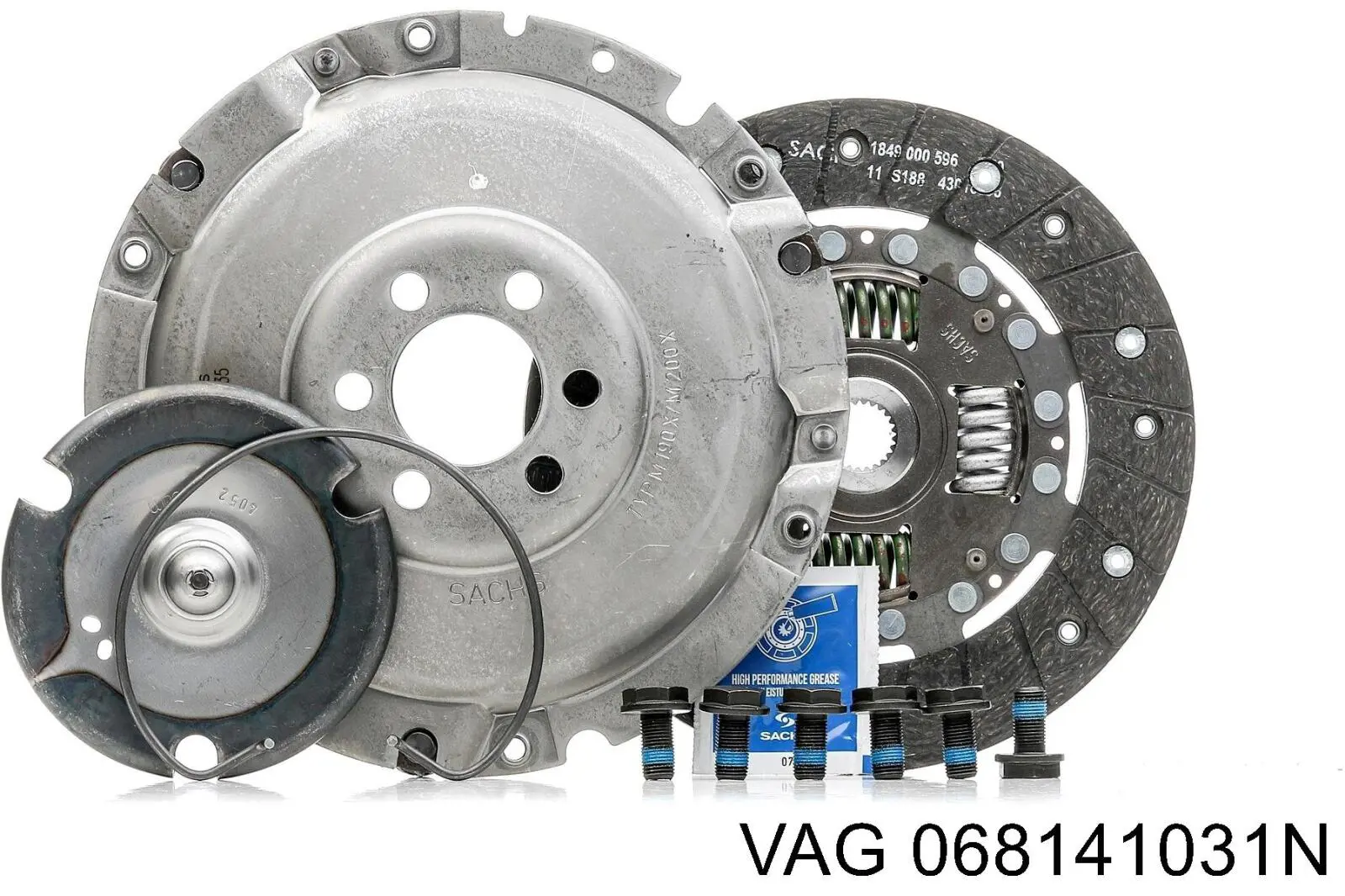 Диск зчеплення ведений VAG 055141032