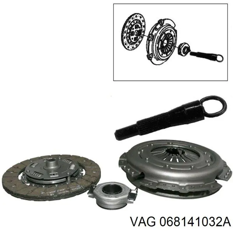 Купити 068141032A VAG Диск зчеплення