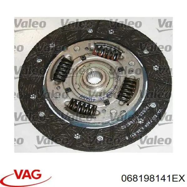 068198141EX VAG Зчеплення в зборі