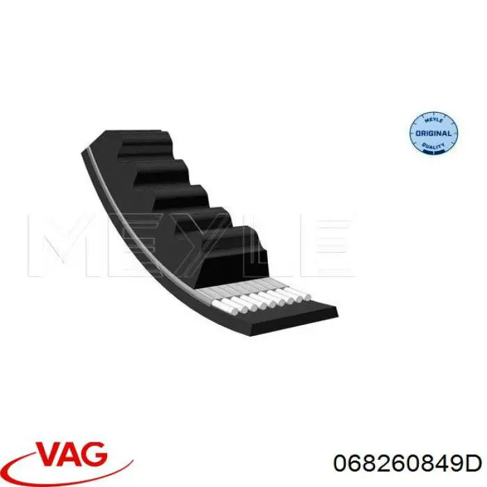 Клиновий ремінь VAG 068260849D ціна, від 5.89 USD