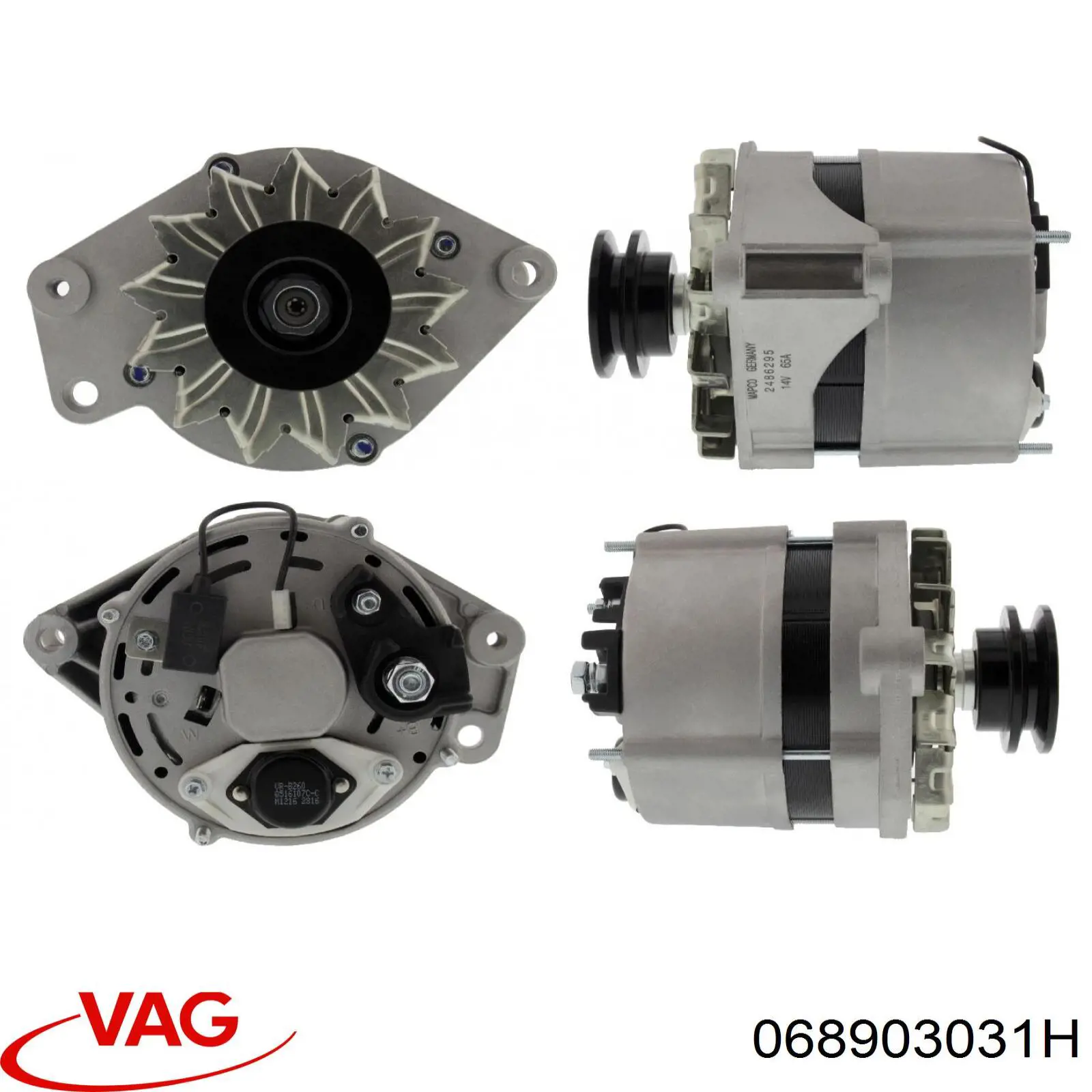 Купити 068903031H VAG Генератор