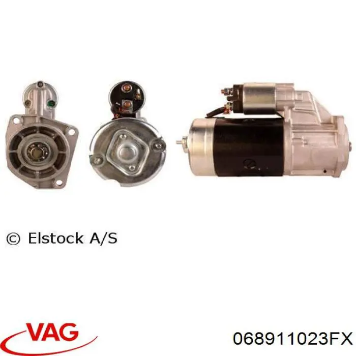 Купити 068911023FX VAG Стартер