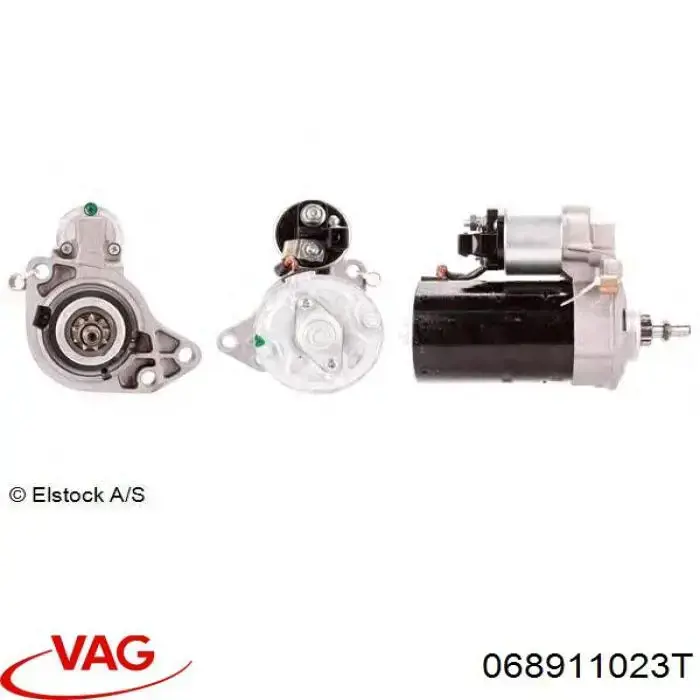 Стартер VAG 068911023T ціна, від 75.56 USD