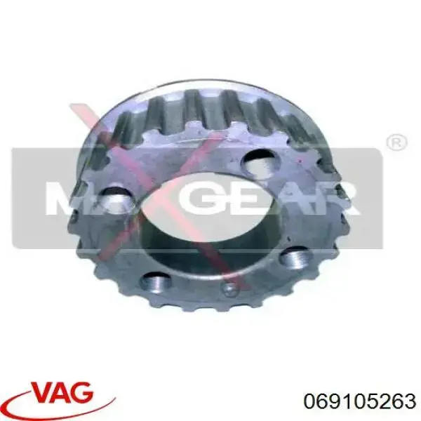 Зірочка приводу коленвала двигуна VAG 069105263 ціна, від 16.20 USD