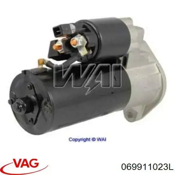 Стартер VAG 069911023L ціна, від 100.58 USD