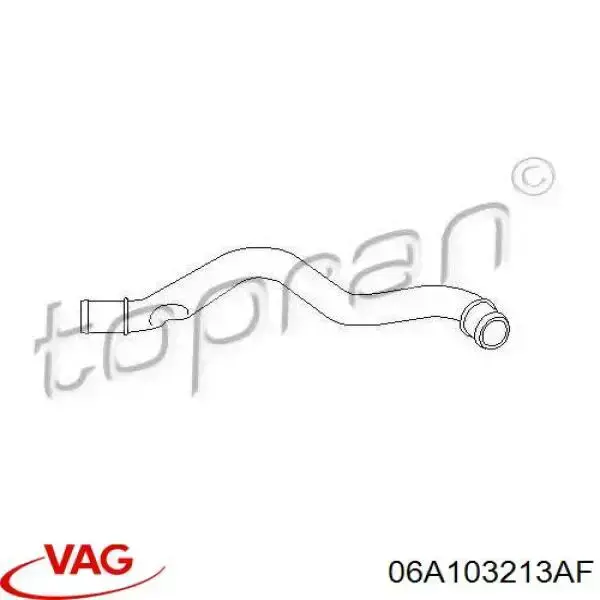 Купити 06A103213AF VAG Шланг для видалення повітря