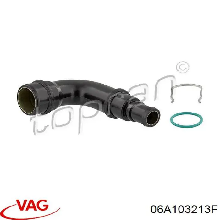 Купити 06A103213F VAG Шланг для видалення повітря