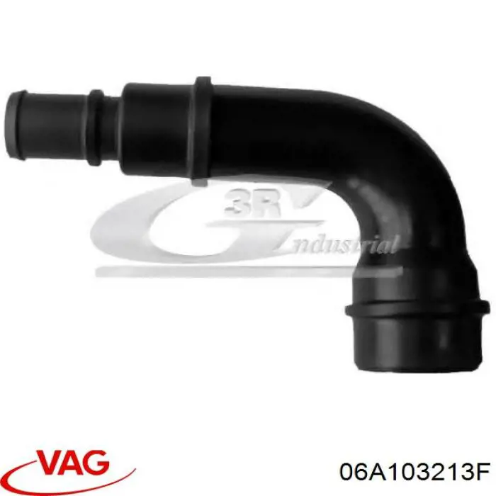 Патрубок вентиляції картера 06A103213F VAG