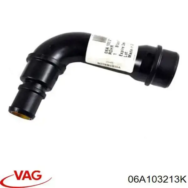 Трубка картера повітряна VAG 06A103213K ціна, від 61.56 USD