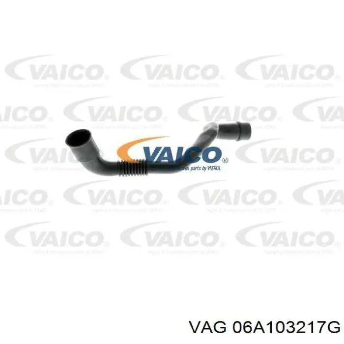 Трубка відводу картерних газів VAG 06A103217G