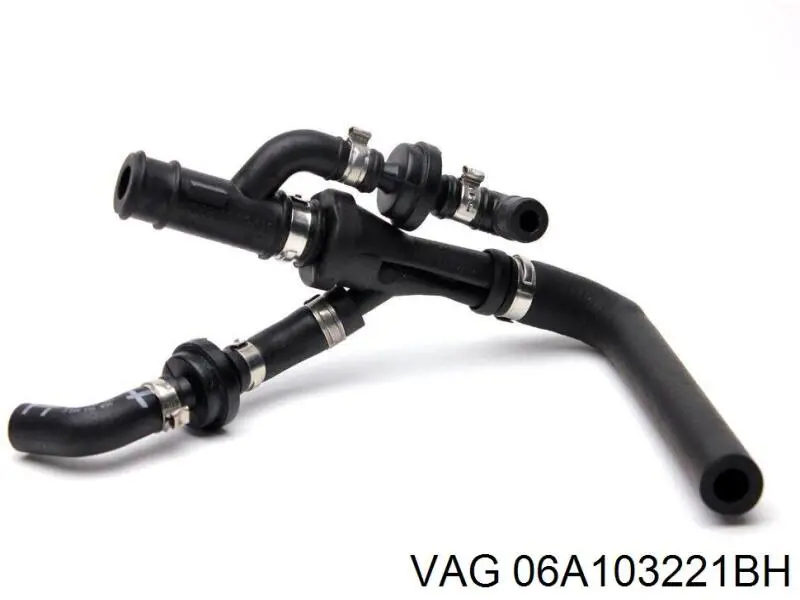 Трубка картера повітряна VAG 06A103221BH ціна, від 7.42 USD