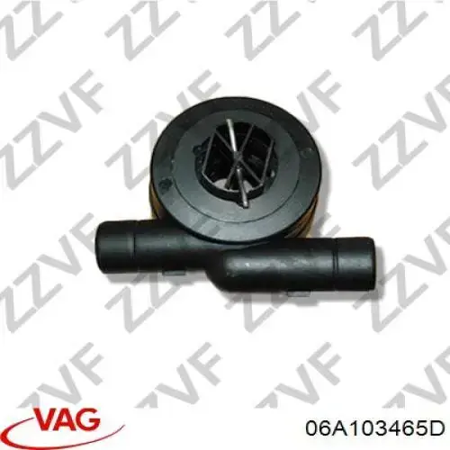 Купити 06A103465D VAG Клапан PCV вентиляції картера