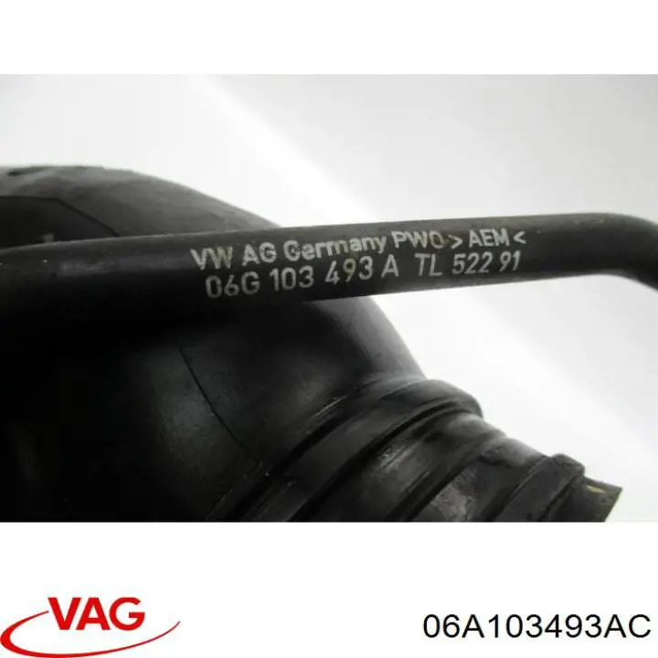 Повітрозабірник повітряного фільтра VAG 06A103493AC ціна, від 3.23 USD
