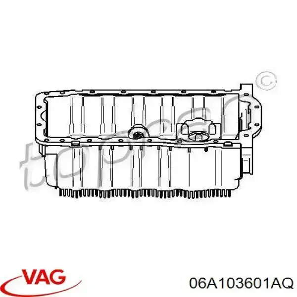 Піддон двигуна VAG 06A103601AQ ціна, від 50.25 USD