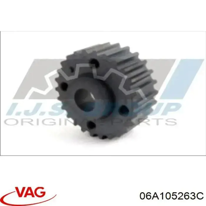 Зірочка приводу коленвала двигуна VAG 06A105263C ціна, від 12.70 USD