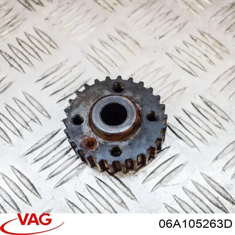 Зірка-шестерня приводу коленвалу двигуна 06A105263D VAG