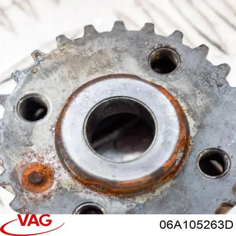 Зірка-шестерня приводу коленвалу двигуна VAG 06A105263D