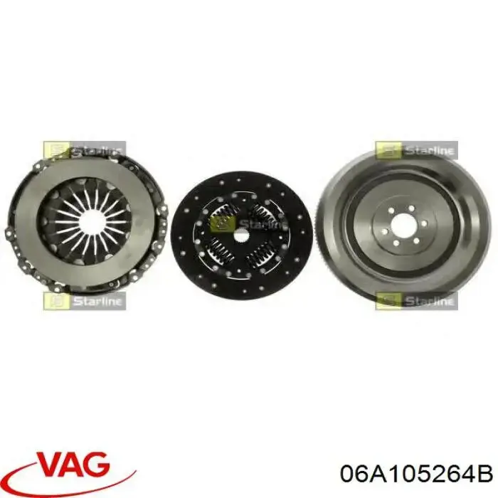 Маховик двигуна VAG 06A105264B ціна, від 166.85 USD