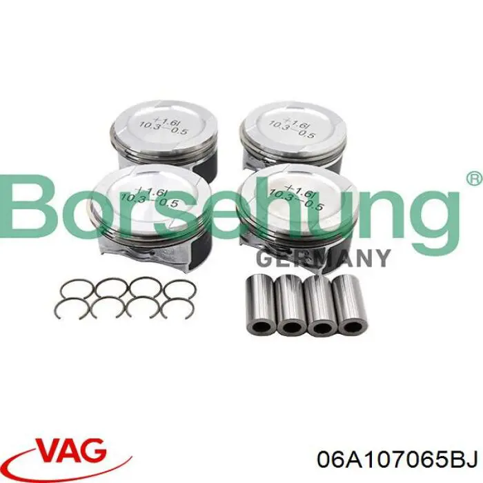 Поршень (комплект на мотор), STD VAG 06A107065BJ ціна, від 62.59 USD