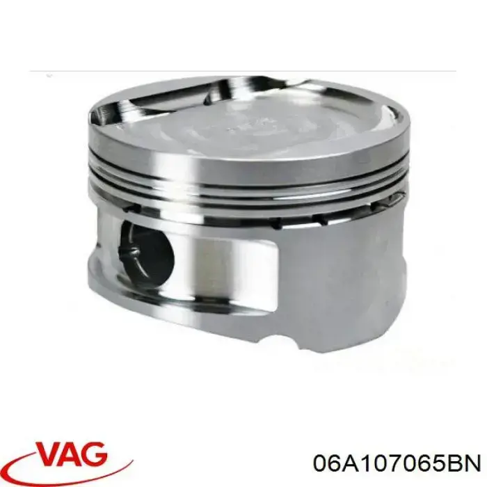 Поршень в комплекті на 1 циліндр, STD 332000 Mahle Original