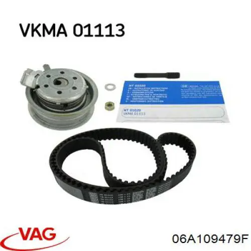 Купити 06A109479F VAG Натягувач ременя ГРМ