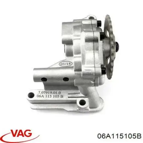 Помпа масляна VAG 06A115105B ціна, від 15.66 USD