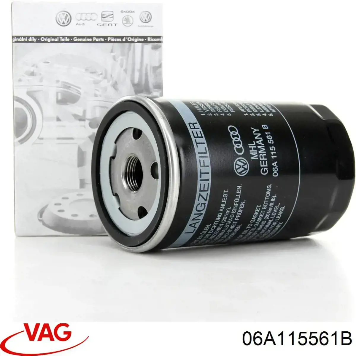 Масляний фільтр двигуна VAG 06A115561B ціна, від 11.76 USD