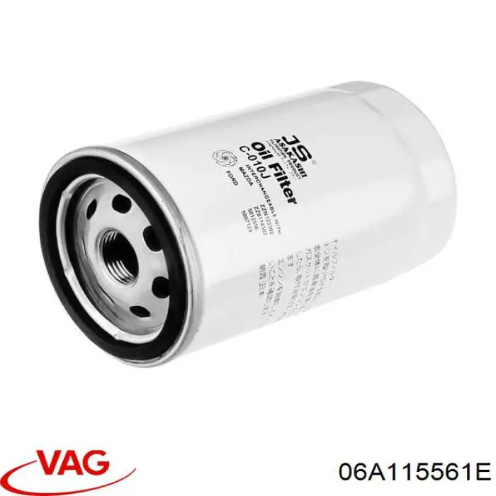 Масляний фільтр двигуна VAG 06A115561E ціна, від 5.40 USD