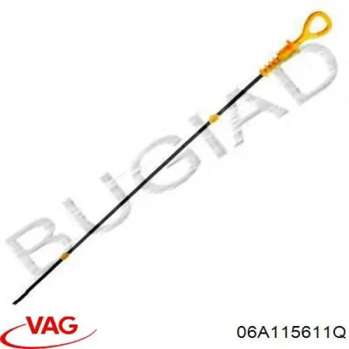 Щуп-індикатор рівня масла в двигуні VAG 06A115611Q ціна, від 5.77 USD