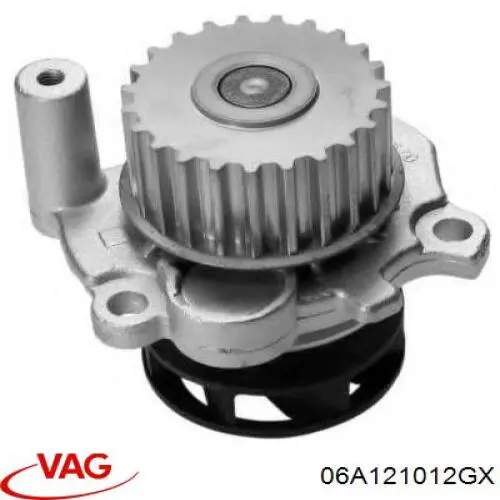 Помпа охолодження VAG 06A121012GX ціна, від 26.81 USD