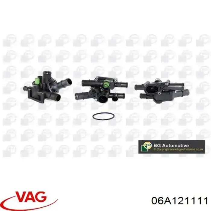 06A121111 VAG Корпус термостата в зборі