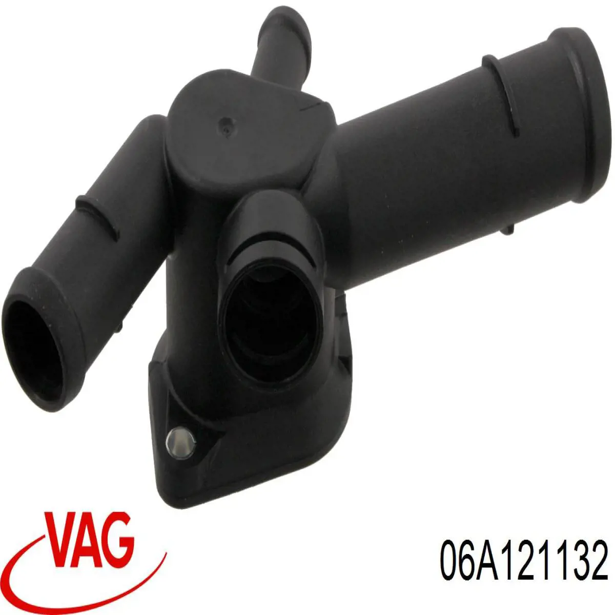 Купити 06A121132 VAG Фланець системи охолодження (трійник)