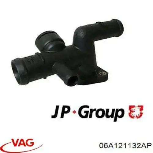 Водяний патрубок VAG 06A121132AP
